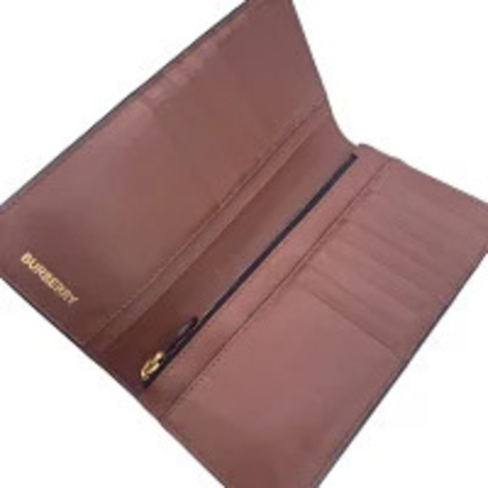 BURBERRY all over long wallet brown - Picture 7 of 9